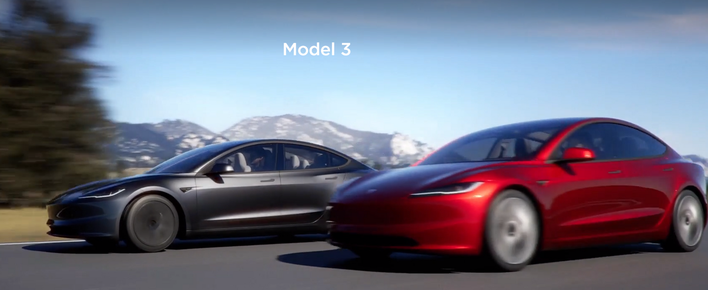 Tesla Model 3 2025 634km rear-wheel drive version