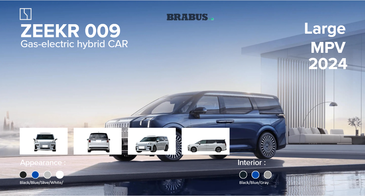 ZEEKR 009 2024 900km FWD Aisle Edition 7 Seaters