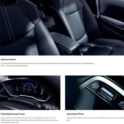 TOYOTA Corolla 2024 Dual Engine 1.8L Elite Edition