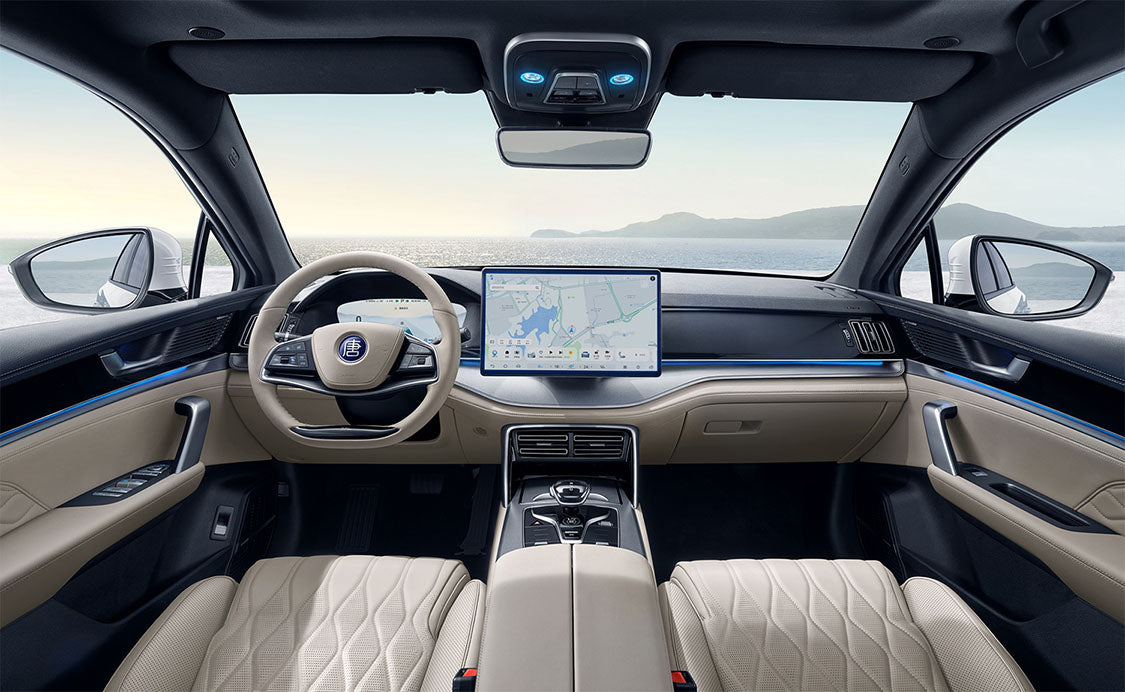 BYD TANG New Energy 2025 DM-i Intelligent Driving Edition 1.5T 115km نظام دفع أمامي LiDAR طراز رائد 7 مقاعد 