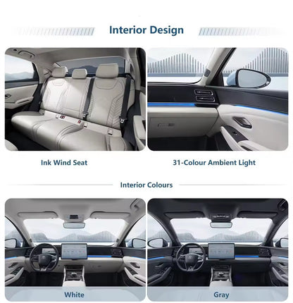 BYD QIN L 2025 DM-i إصدار القيادة الذكية 1.5 لتر 80 كم النوع الرائد 